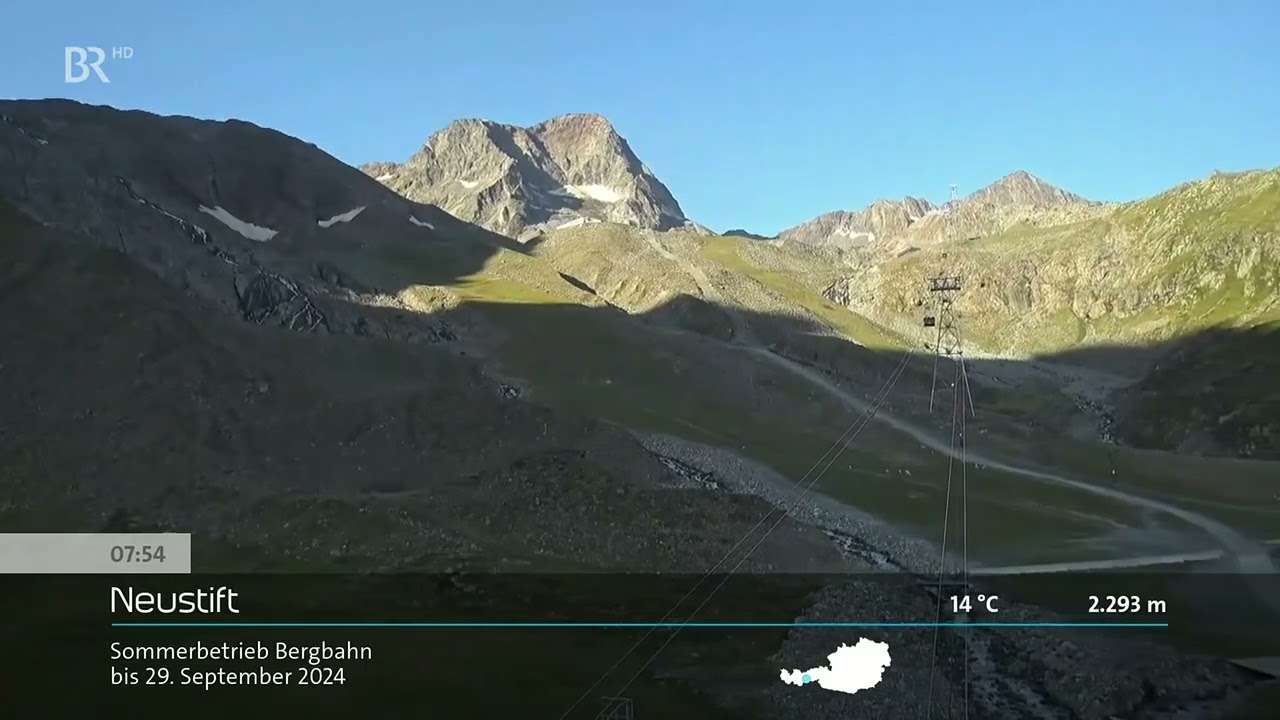 Panoramabilder/Bergwetter BR Fernsehen (HD) 24.08.2024