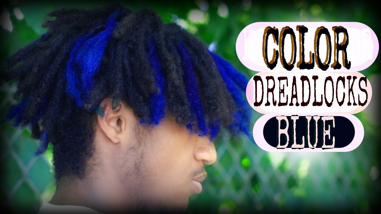 💋‍ Color dreadlocks blue Pt. 1(SPLAT )