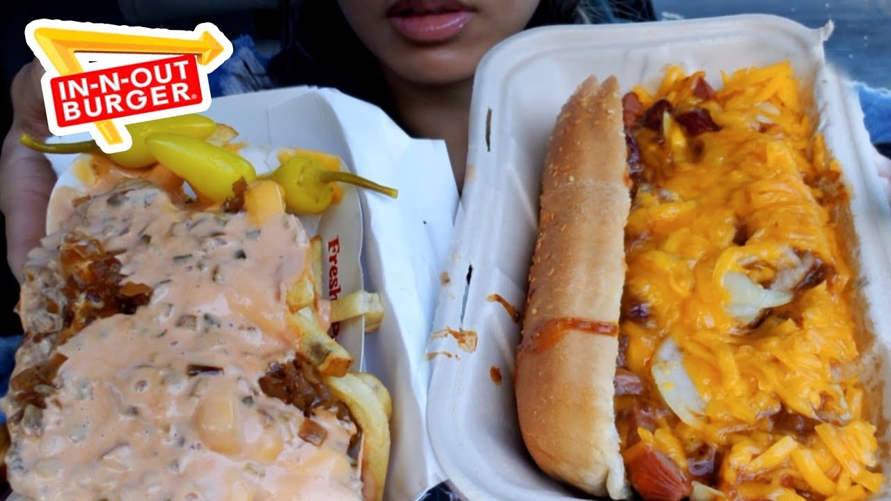 ASMR EATING CHILI CHEESE HOTDOG STEAK & CHEESE SANDWICH ANIMAL STYLE FRIES REAL SOUND TWILIGHT SHOW