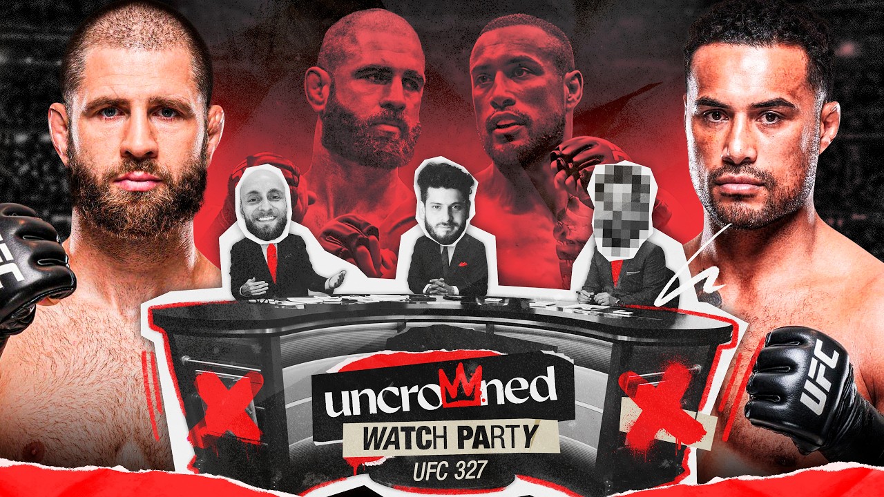 UFC 327 LIVE STREAM: Jiri Prochazka vs Carlos Ulberg | Uncrowned Watch Party & Post Show
