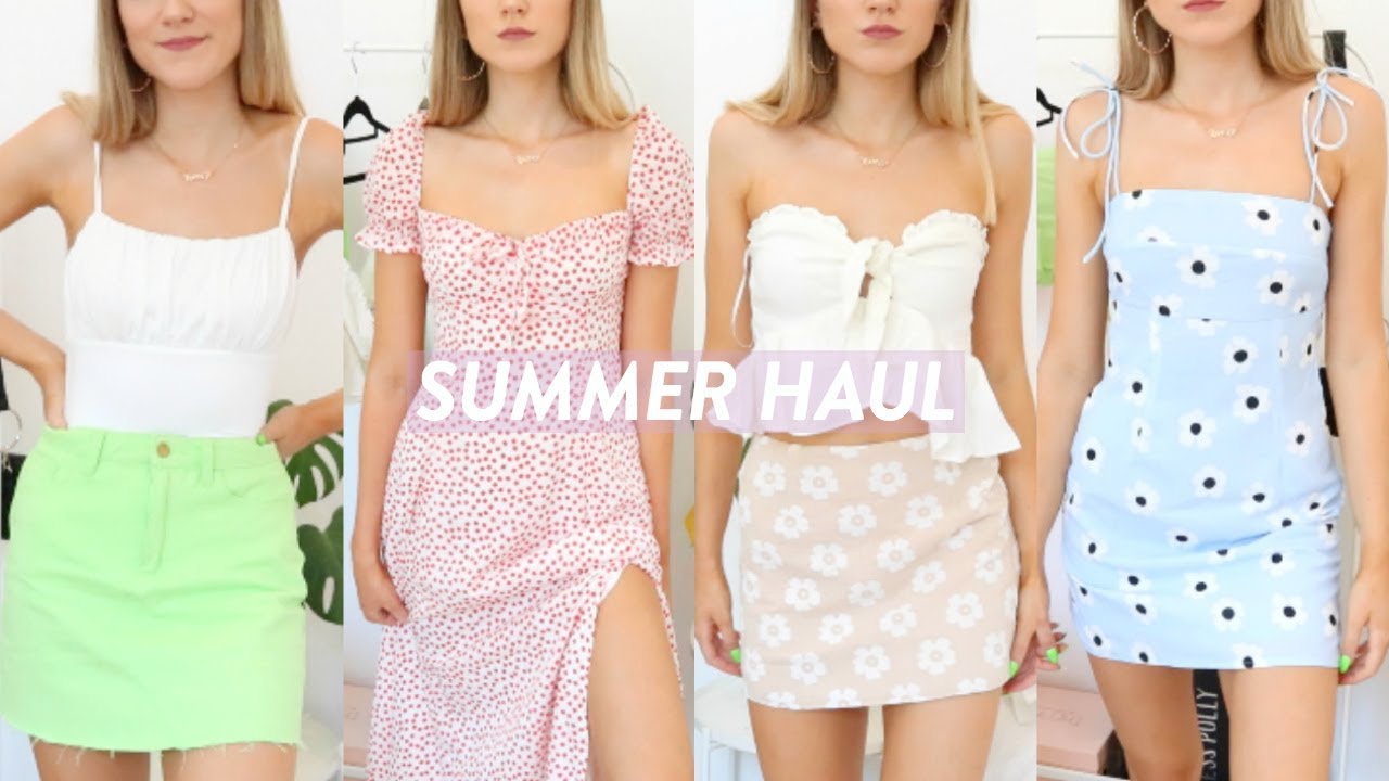 HUGE TRY ON SUMMER HAUL! ft. Princess Polly