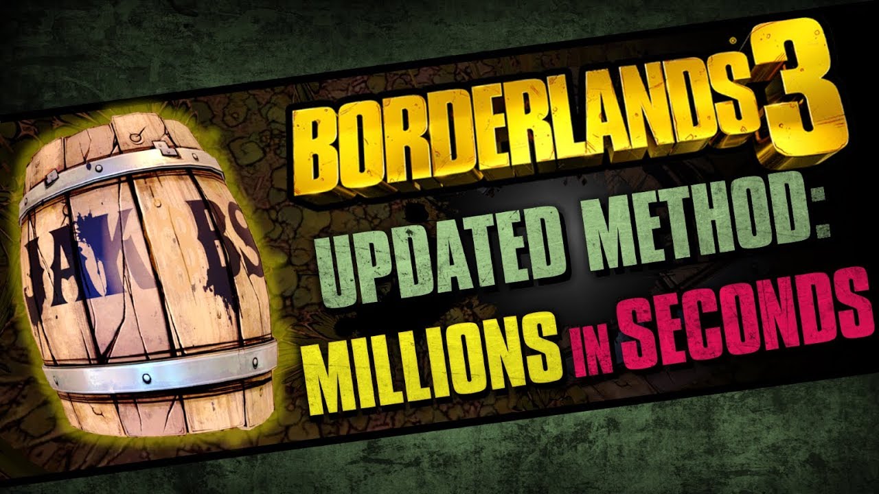 UPDATED: ((INFINITE MONEY)) FARM, MILLIONS IN SECONDS!!!! NO RELOADING REQUIRED!!!!! - BORDERLANDS 3
