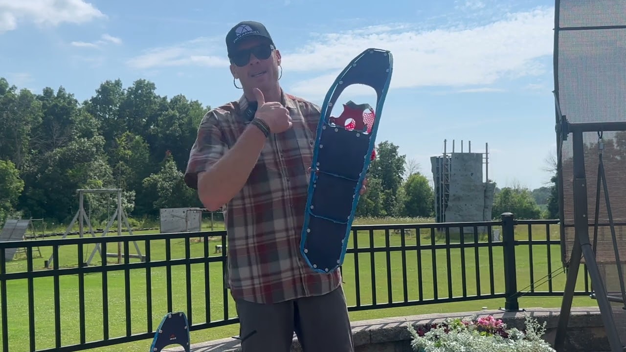 MSR Lighting Ascent Snow Shoe Review - Derek Toshner of Engearment.com