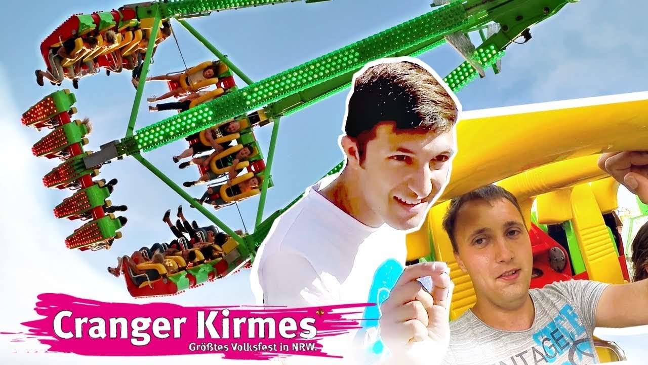 Die größte Kirmes in NRW! | Cranger Kirmes 2018 | Vlog #106