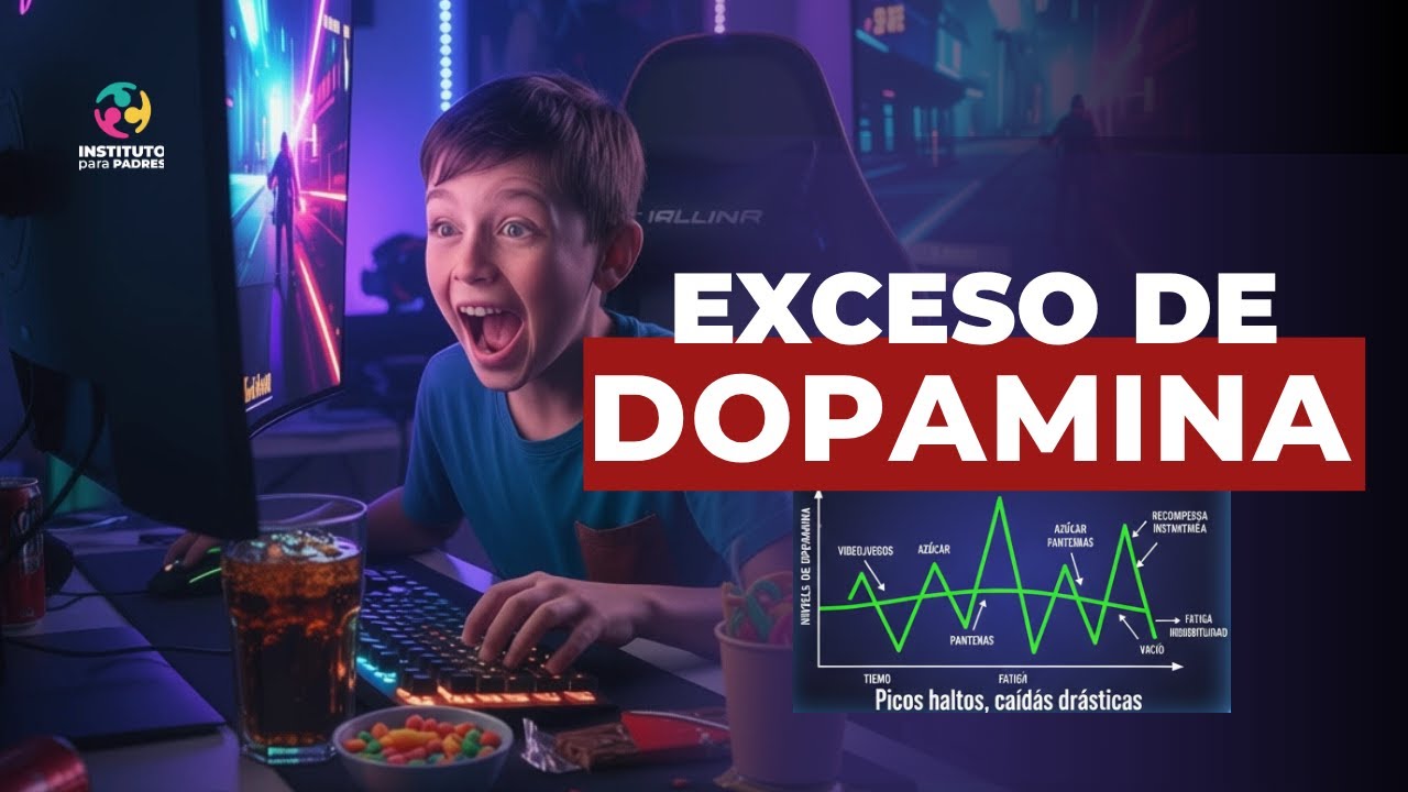 Exceso de dopamina en niños (y padres): señales de alerta