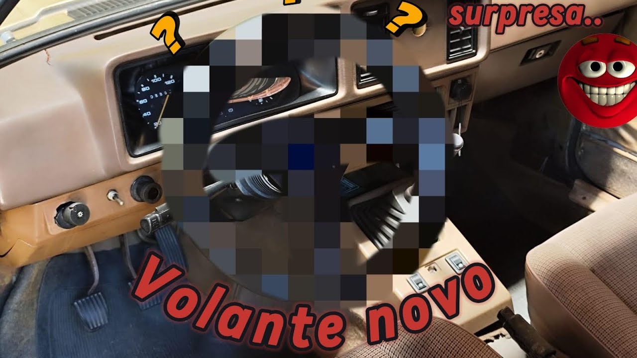 Volante novo no Chevette + surpresinha nova 🎁 !!!