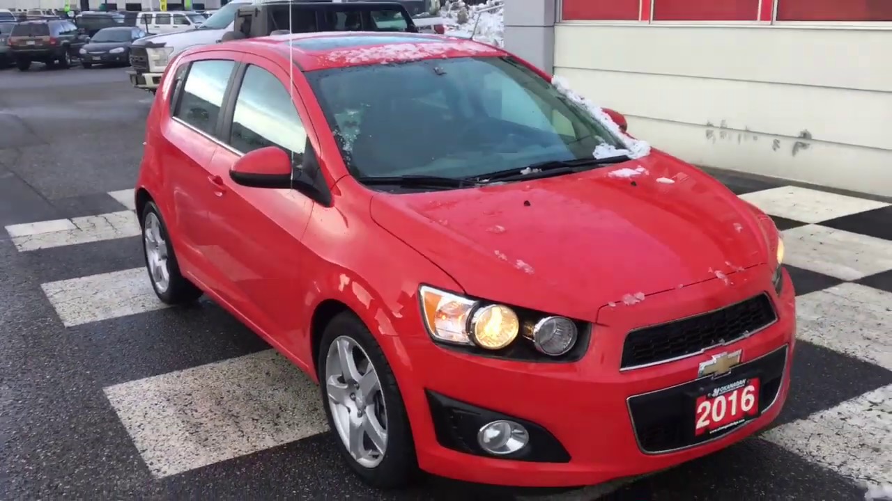 2016 Chevrolet Sonic | LT | FWD | Hatchback | Okanagan Dodge |