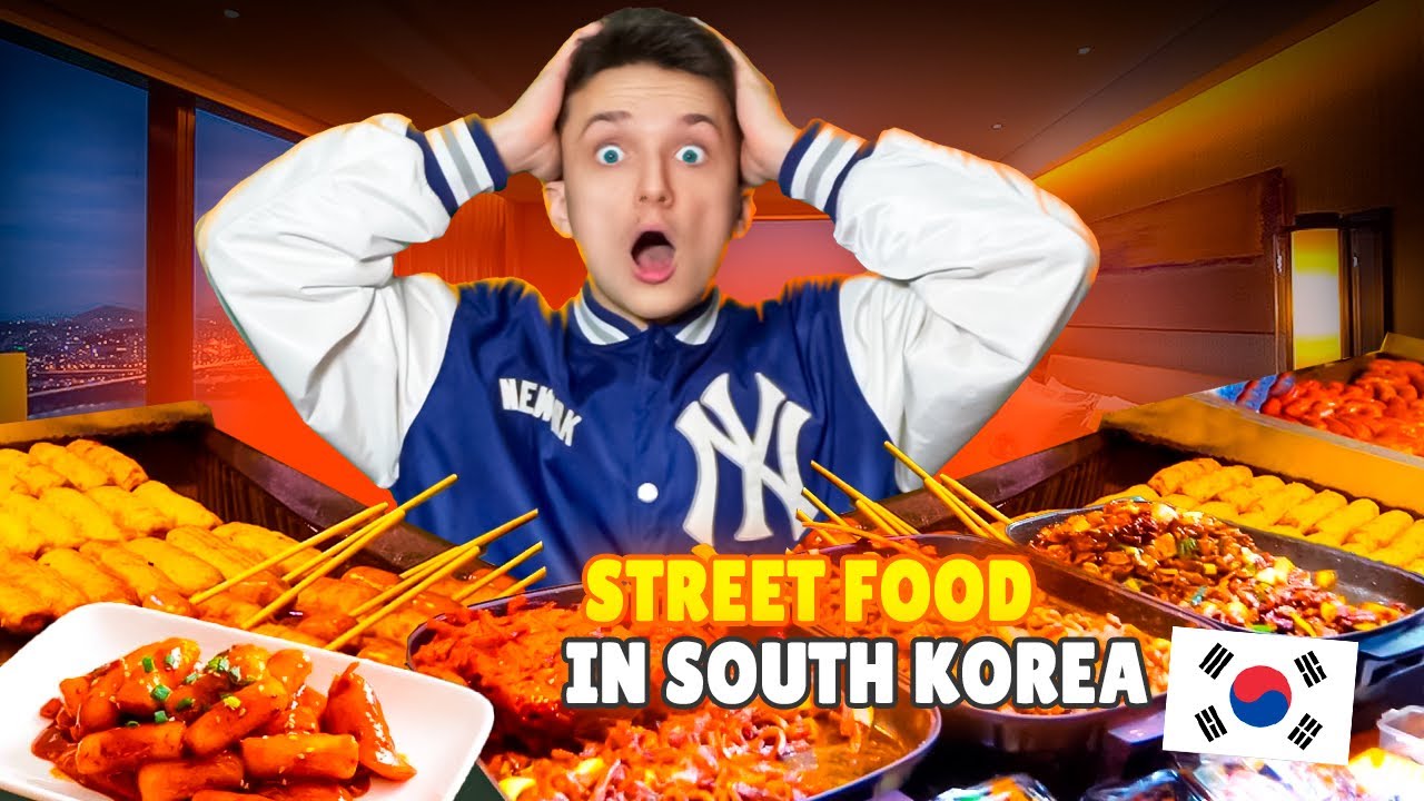 I Tried Crazy Korean Food on The Night Market!