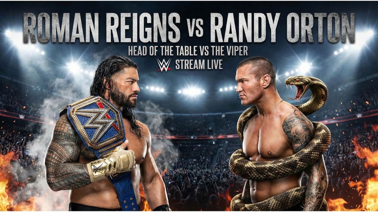 Randy Orton vs Roman Reigns🐍💥 Who strikes first?☝️💀|WWE 2K25 #verticallive #wwe2k25 #shorts