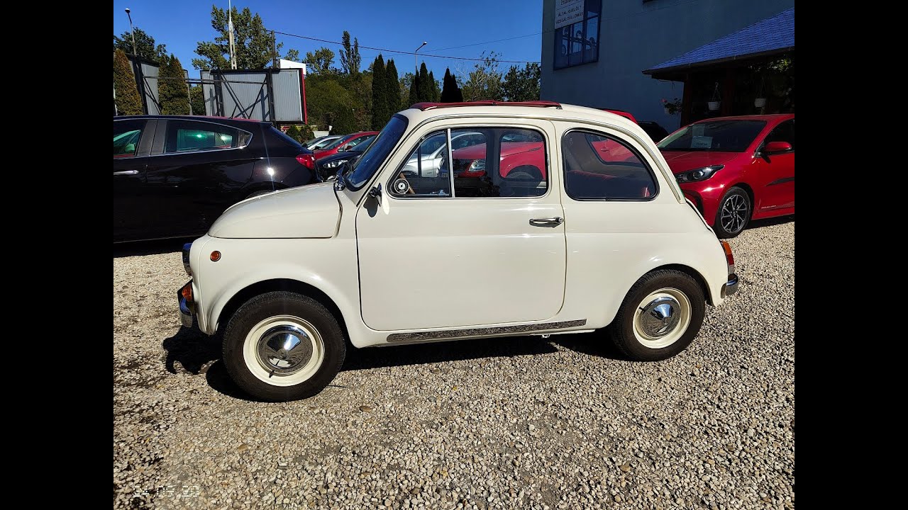 Fiat 500 S 1969 - es Teszt - Bemutató - Eladó