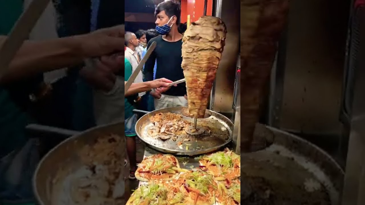 Mumbai's roadside chicken Shawarma ￼
