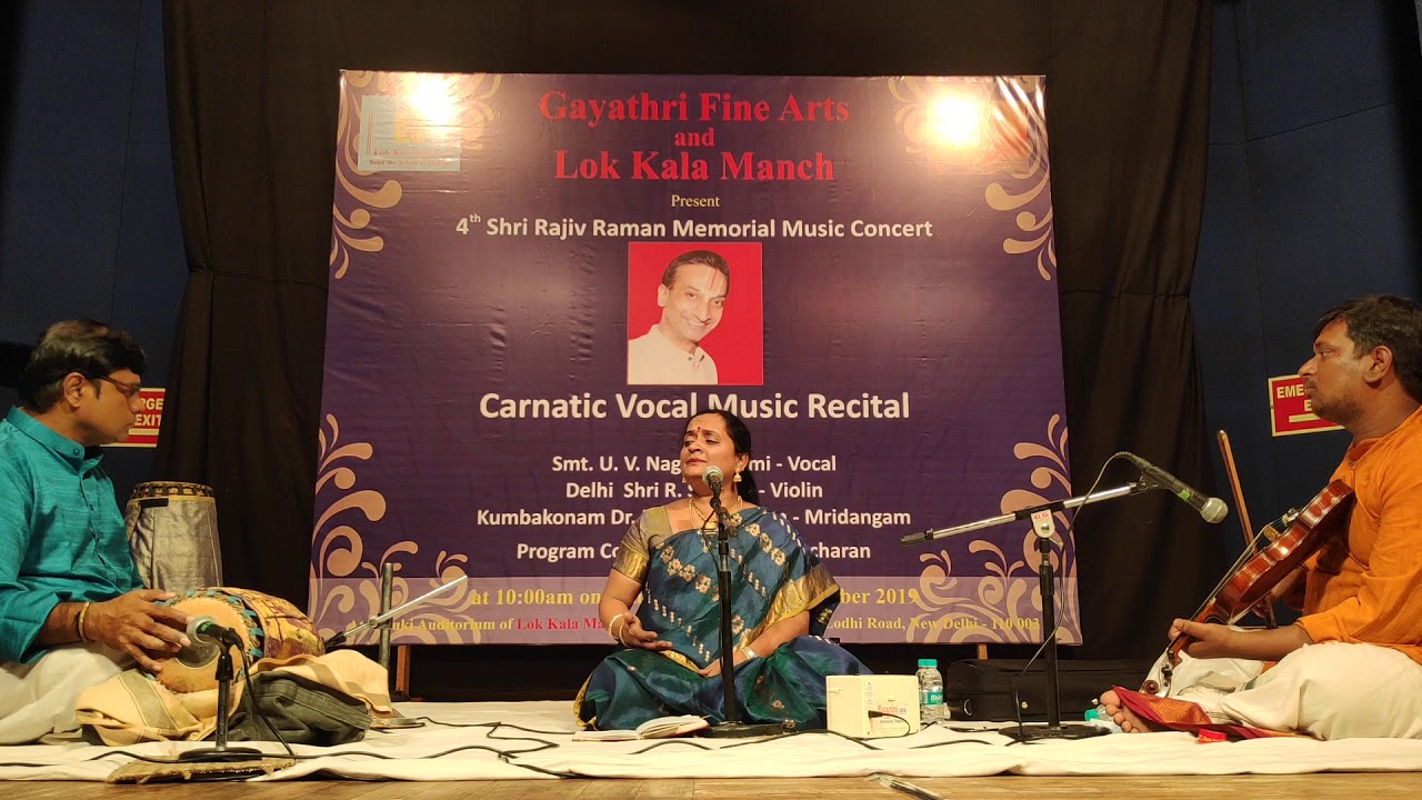 Smt.U.V.Naga Lakshmi - 03rdNov2019 - Delhi - Thillana