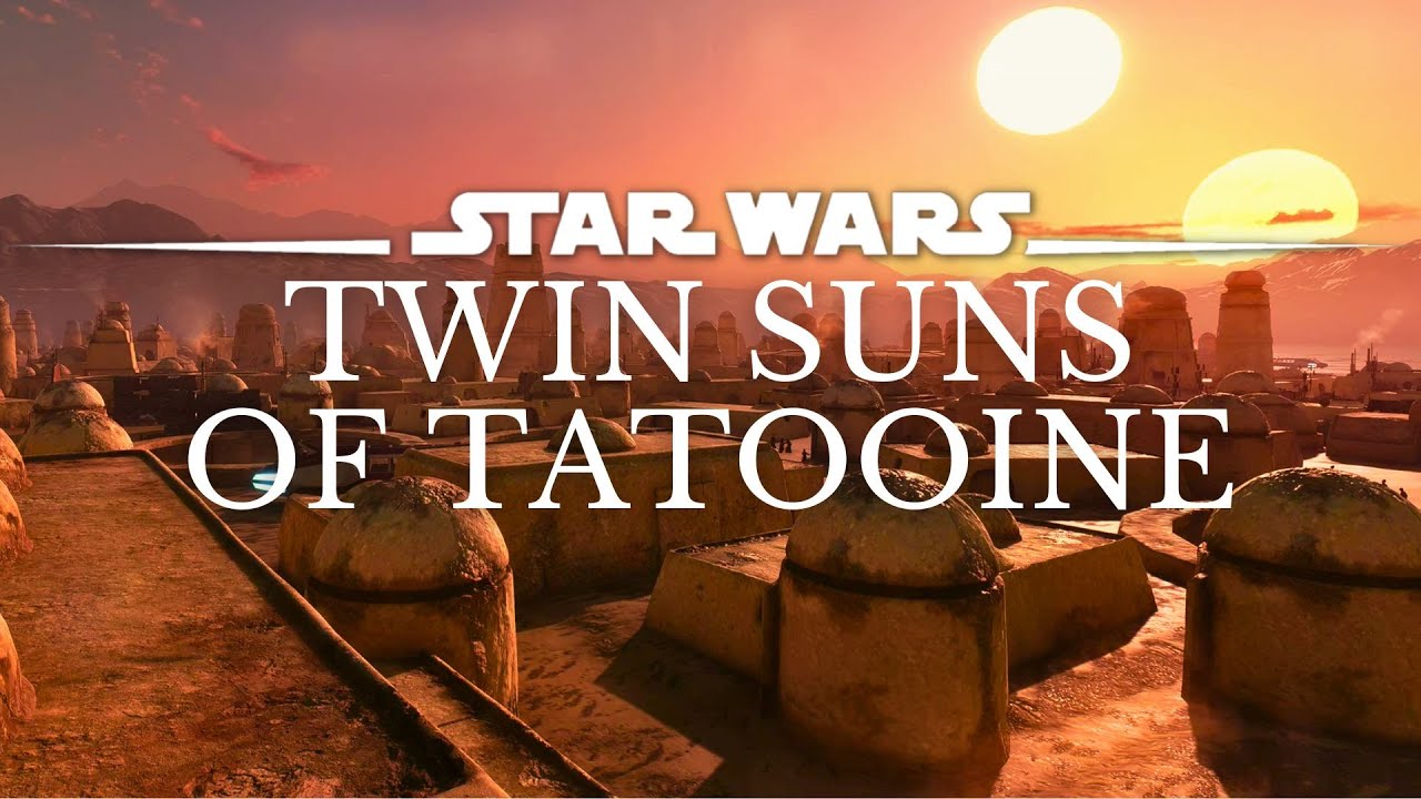 Star Wars 4K Music & Ambience | Twin Suns of Tatooine | Study, Relax | Ambient Music [3 Hrs.]