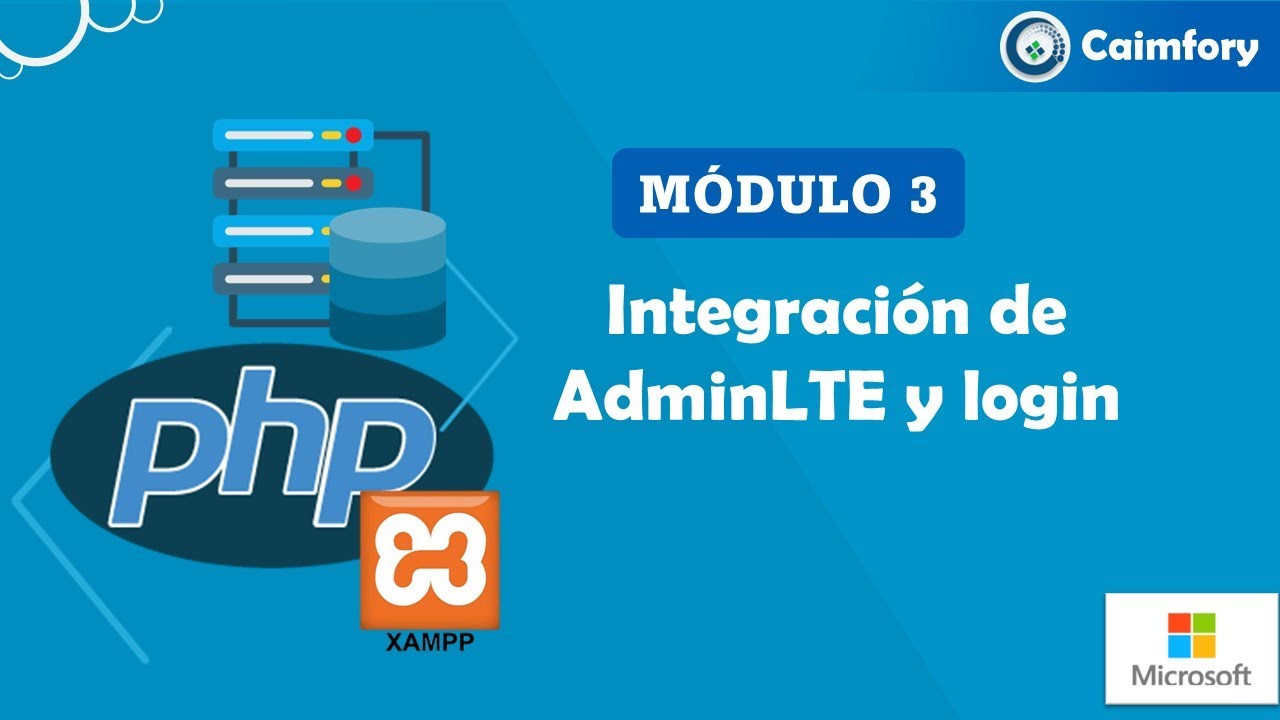 Integración de AdminLTE y login | Curso PHP + MySQL