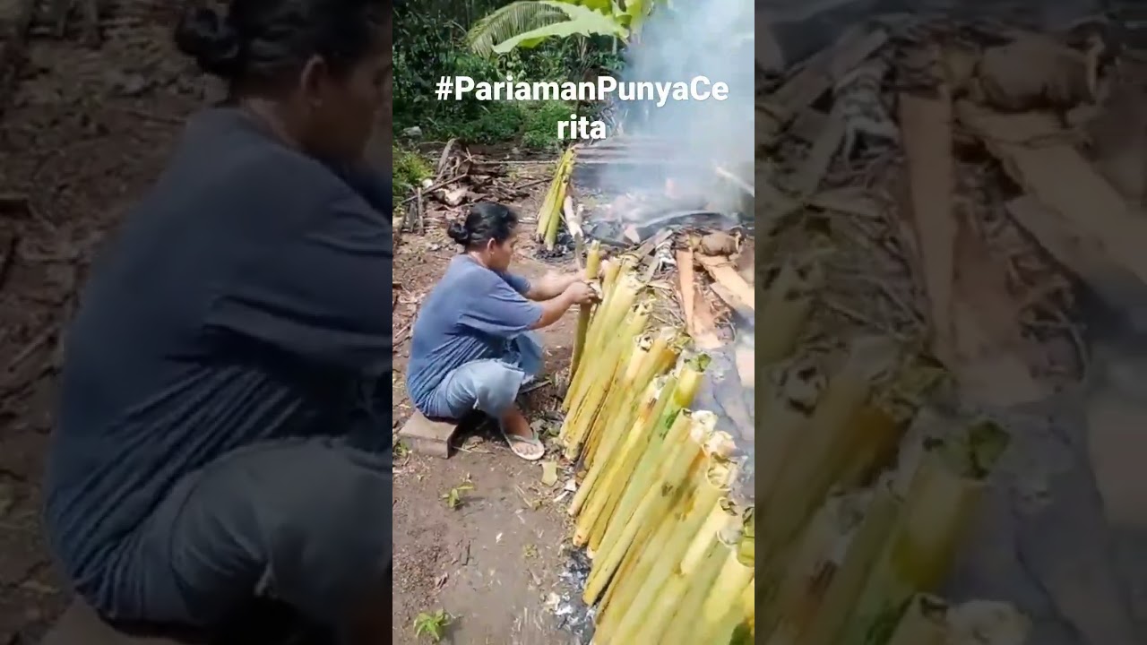 Lamang Masakan Khas Perayaan Maulid Nabi Di pariaman #Lamang #maulidnabi