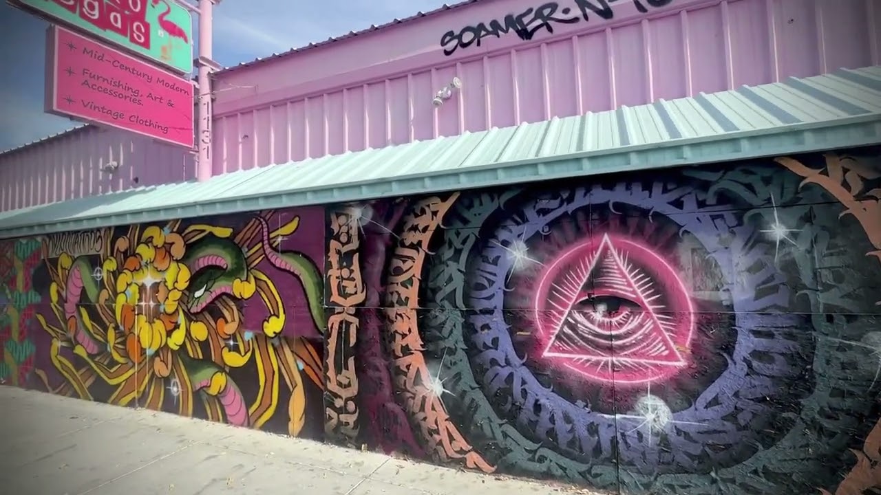 EMSSTREETART 91 : LAS VEGAS ARTS DISTRICT