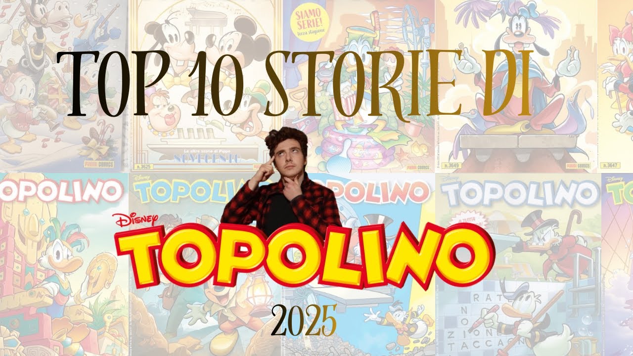 TOP 10 STORIE DI TOPOLINO 2025!