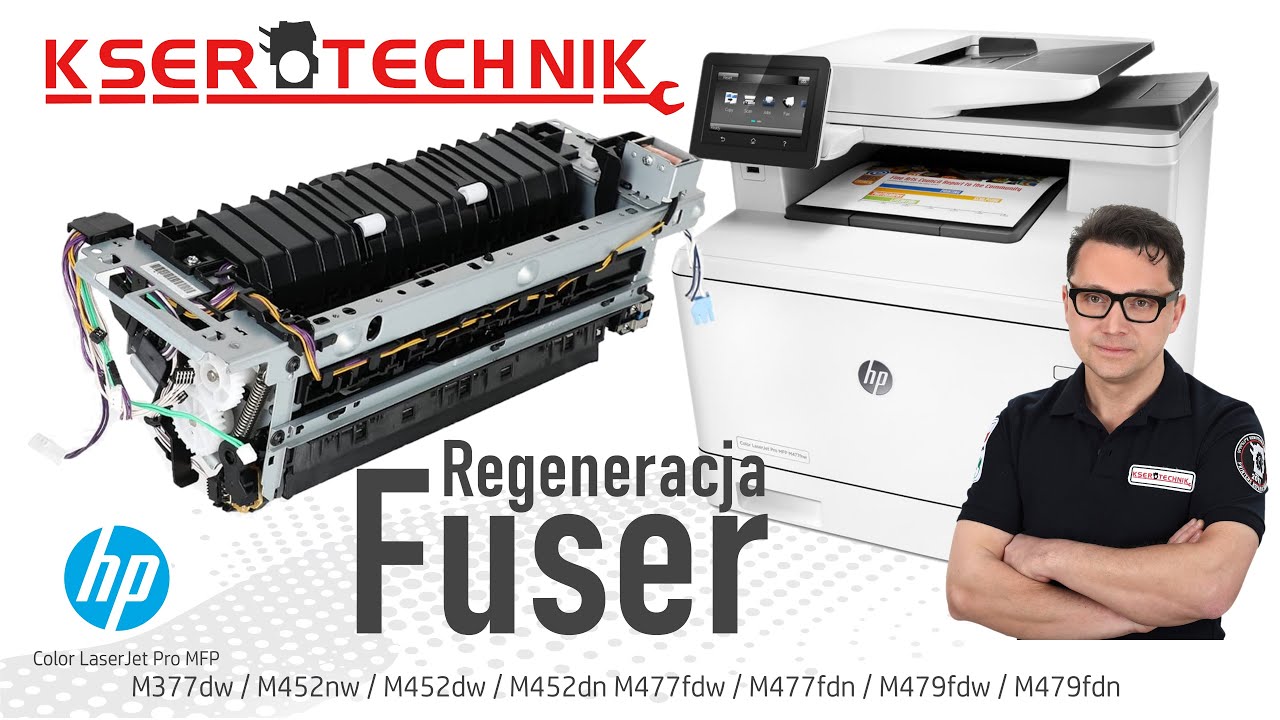 HP M477 brudzi wydruki ? / Regeneracja Fuser /