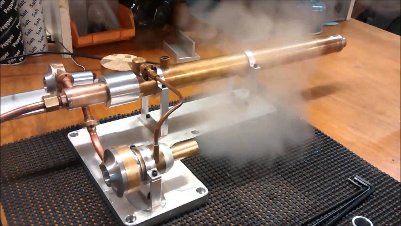 Prototype Steam Turbine Engine . (Wolfgang Engineering)
