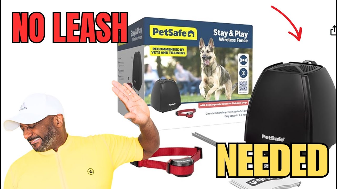 Wireless Fence for Stubborn Dogs? | Secures 3/4 Acre