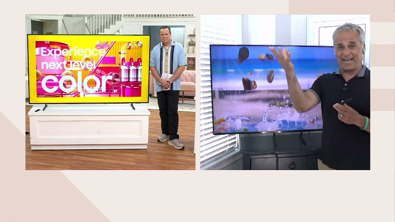 Samsung 2025 Q7F QLED 4K Smart TV with 2 Year Warranty on QVC