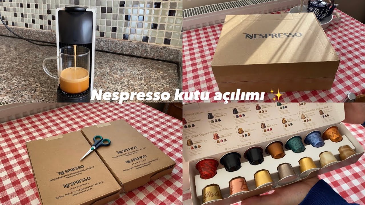 Nespresso Essenza Mini C30 Kapsül Kahve Makinesi Açılımı ☕️