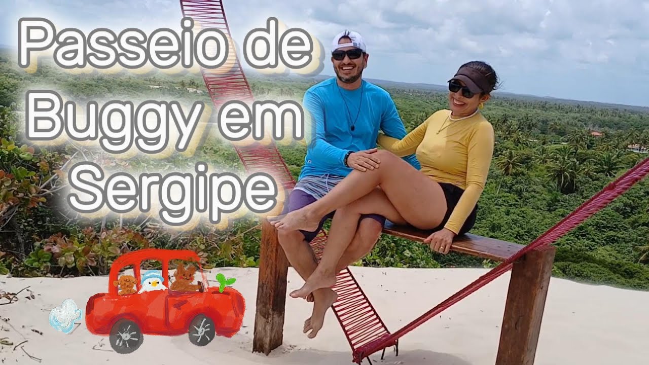 Passeio de Buggy em Sergipe na praia do saco.