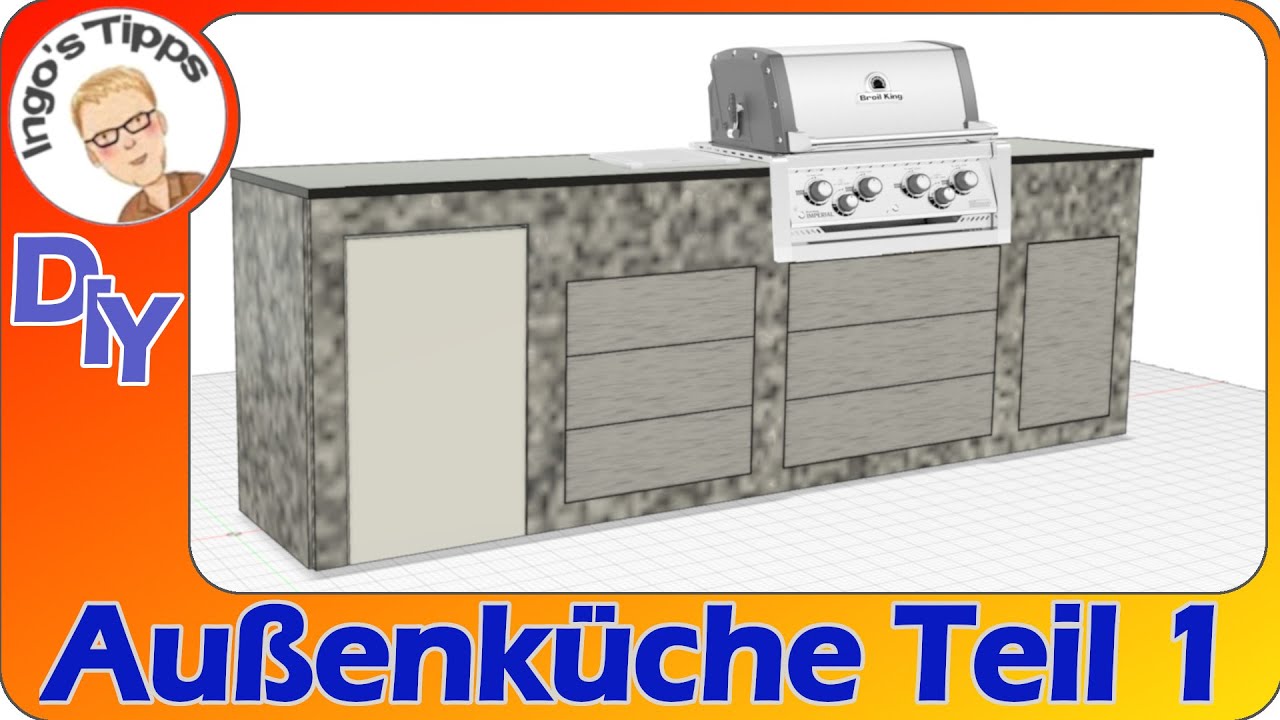 Bau einer Außen- Grillküche mein Landmann wird durch Broil King Imperial 490 ersetzt #1 | IngosTipps