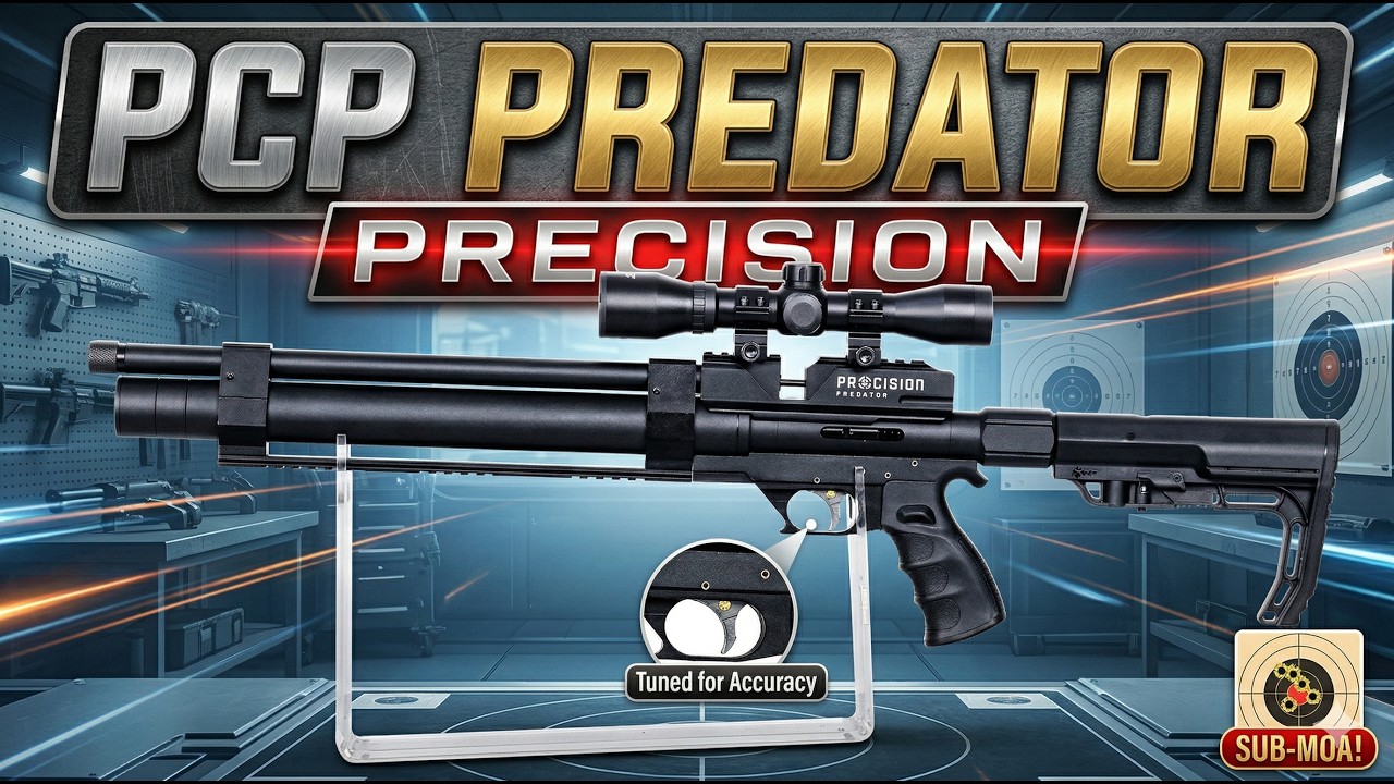 PCP EVOLUTION BIG GAME PRECISION OD 38 SENAPAN PCP MURAH DAN BERKUALITAS | SENAPAN PCP TERBARU 2026