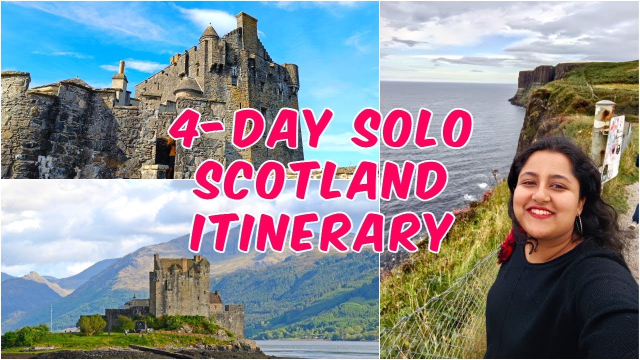 SOLO in SCOTLAND | 4-DAY ITINERARY | All details | STAY, EXPENSES and more! | Nimisha Raizada