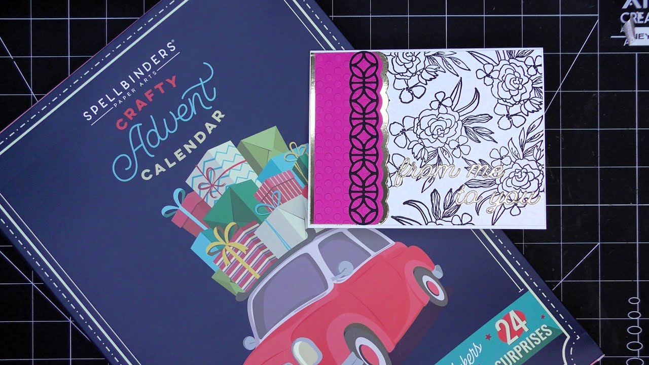 Spellbinders Crafty Advent Calendar 2023, Days 2-5! Card Tutorial featuring All Opened Doors!