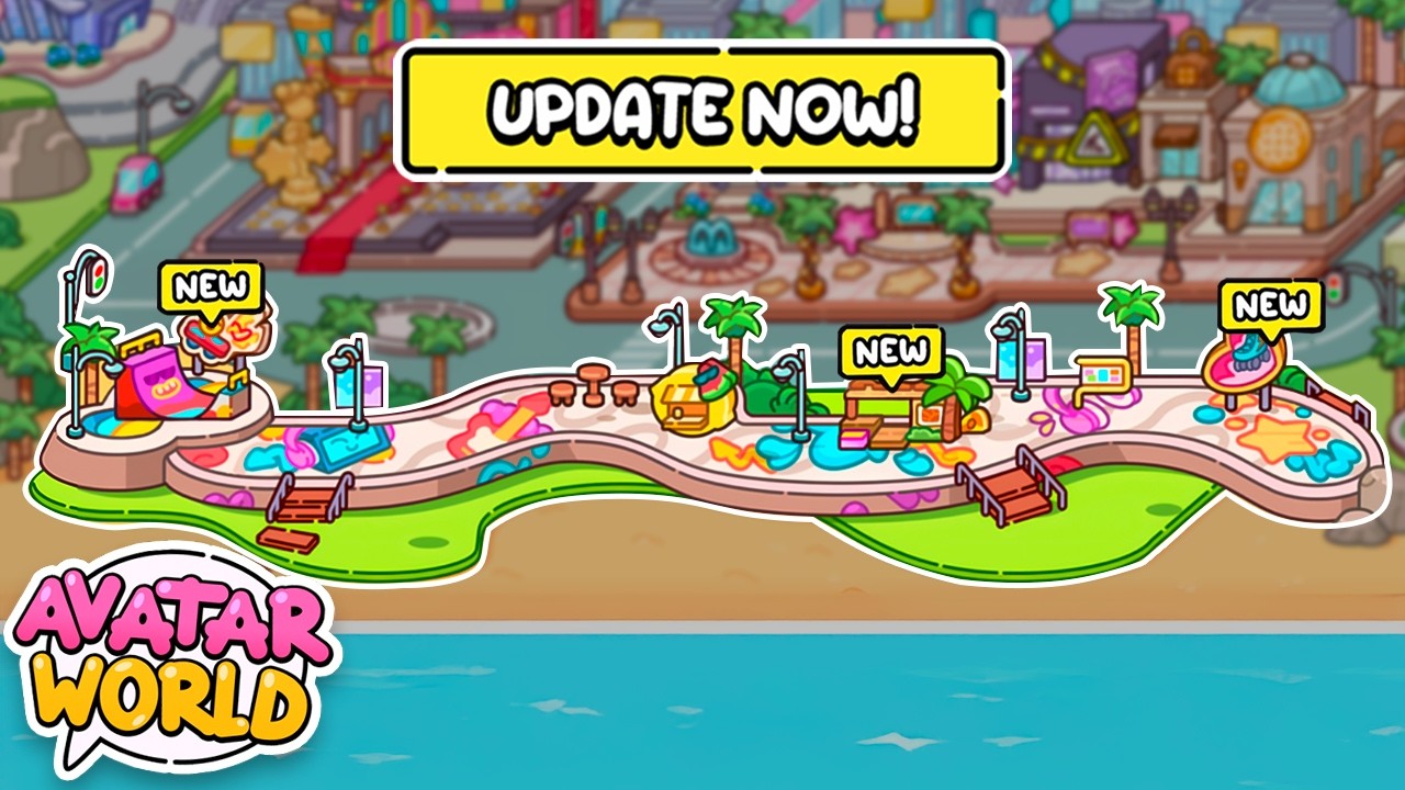 WOW! 😱 WATERFRONT? NEW SECRETS AND BUGS IN AVATAR WORLD