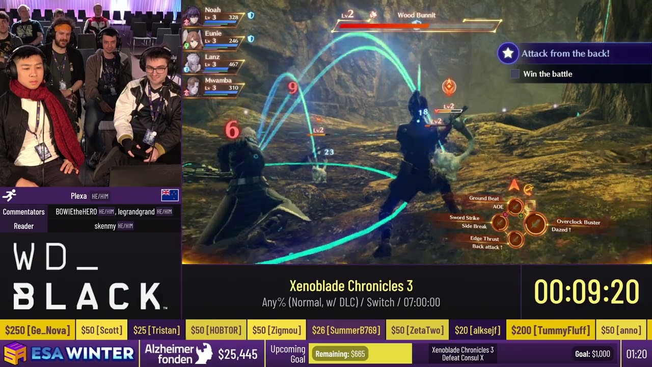 Xenoblade Chronicles 3 [Any% (Normal, w/ DLC)] by Plexa and quadraaceps - #ESAWinter23