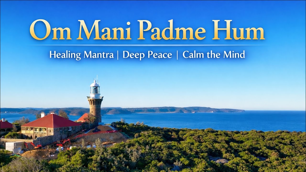 Om Mani Padme Hum | Healing Mantra for #deepsleep, #stressrelief and #innerpeace (4K)