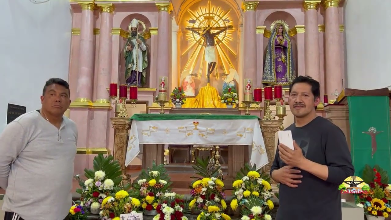 Mario Parra artesano que adornó el Santuario del Señor de Carácuaro