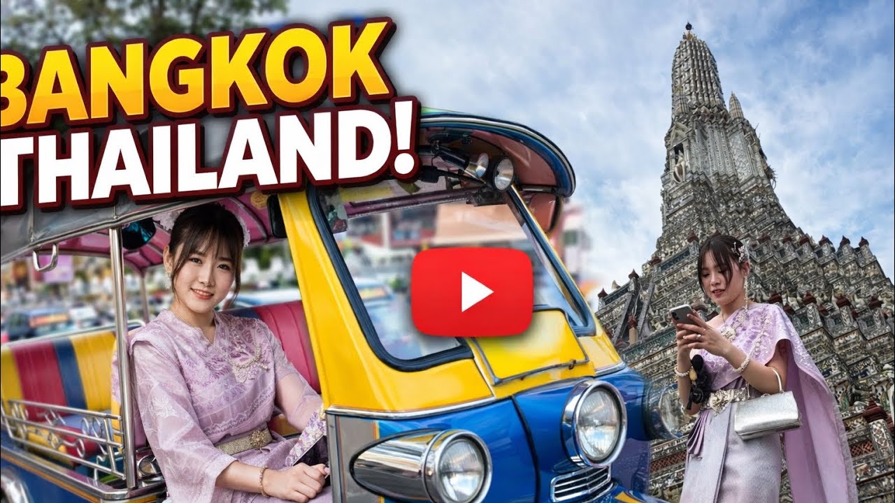 Armyguy Travels is live on a Tuktuk in Thailand 🇹🇭