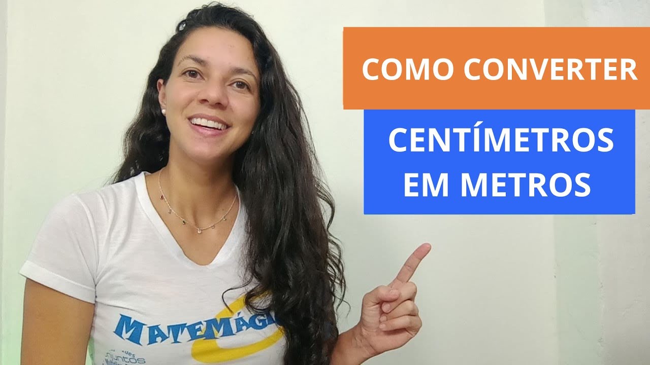 How to convert centimeters to meters