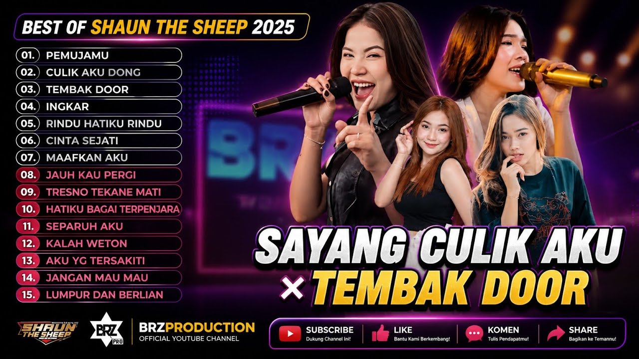AYO SAYANG CULIK AKU × TEMBAK DOOR - DINDA TERATU- SISKA AMANDA | BEST OF SHAUN THE SHEEP 2025