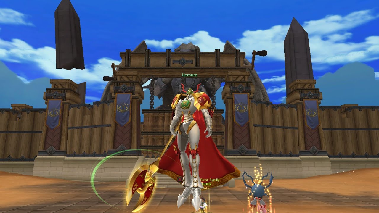 MedievalDukemon at Colosseum Hero (Solo Hit) - Digimon Masters Online