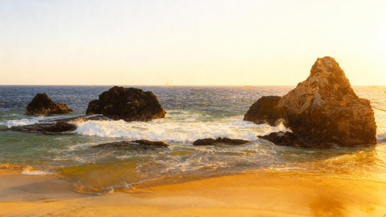 🌴 COASTAL CALM – OCEAN WAVE ASMR FOR SLEEP AND SERENITY