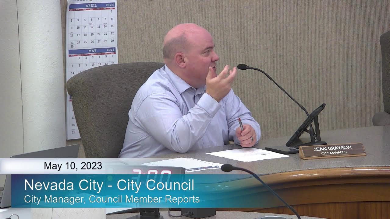 Nevada City - City Council Meeting May 10, 2023