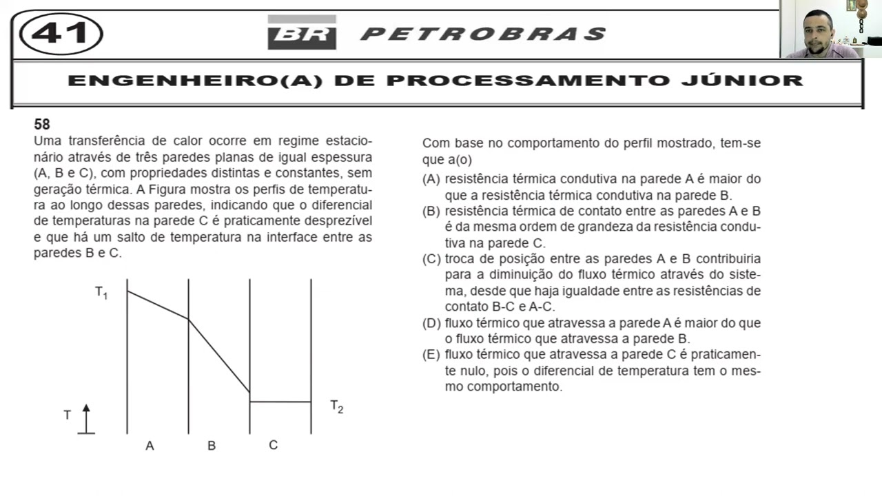 Prova Engenheiro de Processamento Petrobras 2014 Questões 55 a 60