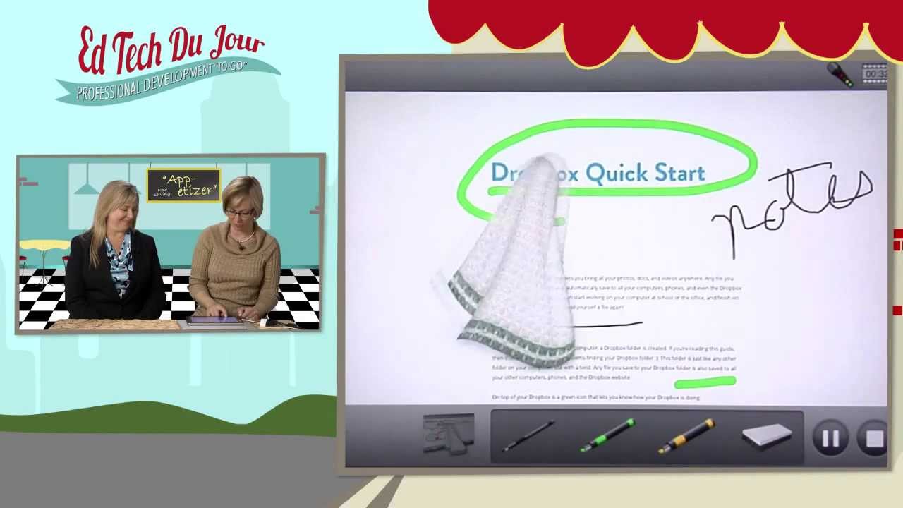 ScreenChomp: The whiteboard iPad app that records and shares!