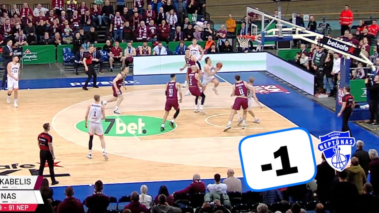 Beproti&scaron;kos paskutinės 2 minutės: 7bet-Lietkabelis - Neptūnas | KMT ketvirtfinalis