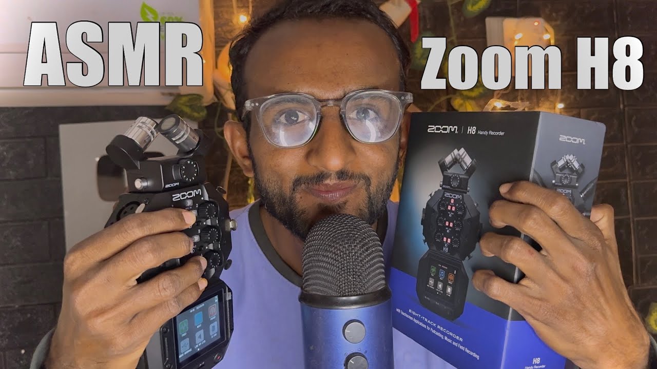 ASMR Unboxing My New Zoom H8 Mic