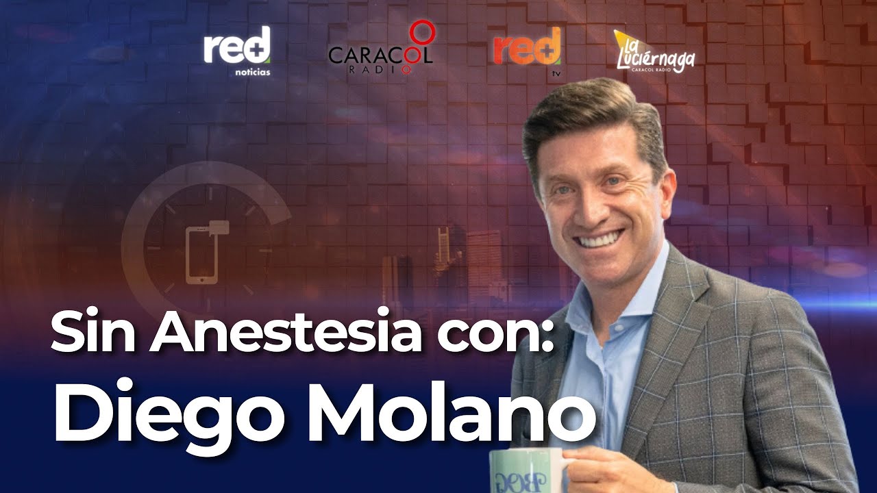 En vivo: Sin Anestesia con Diego Molano, candidato a la Alcaldía de Bogotá  | Red+
