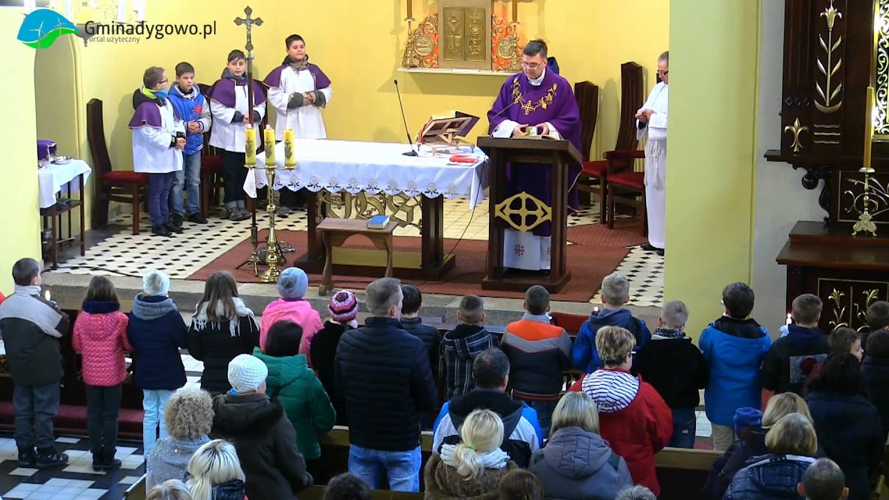 Prafia Dygowo - odnowienie przyrzeczeń Chrztu Świętego, III klasa SP