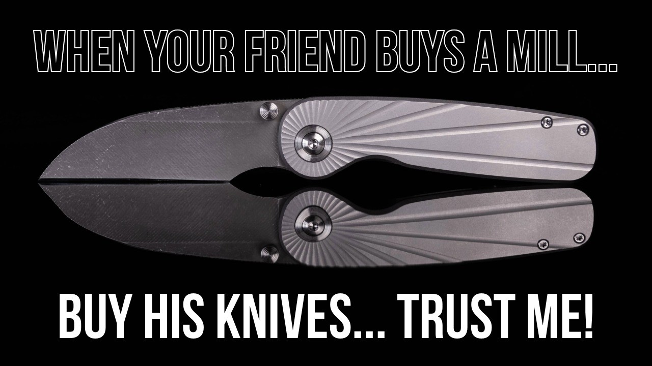 Он сделал это в пещере из коробки с обрезками!!! - Натан М., Knives Crisis