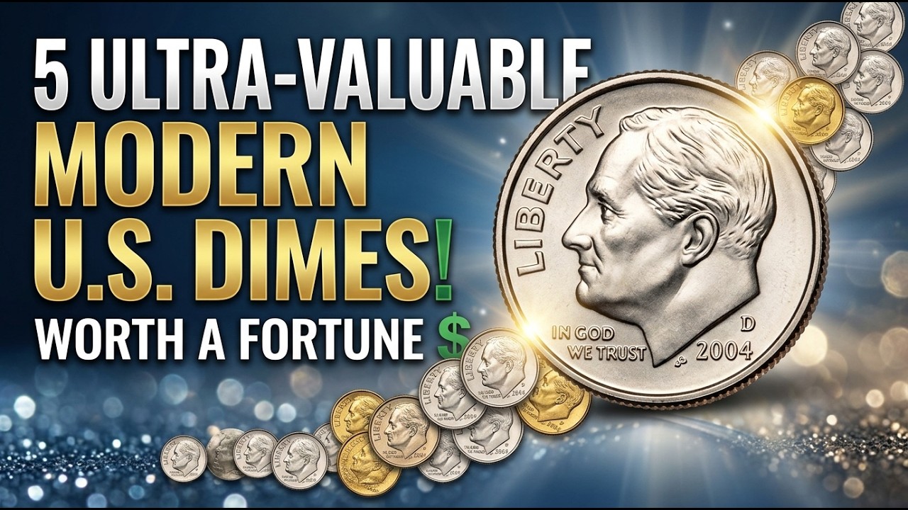 Pocket Treasures: 5 Ultra-Valuable Modern U.S. Dimes Worth a Fortune.