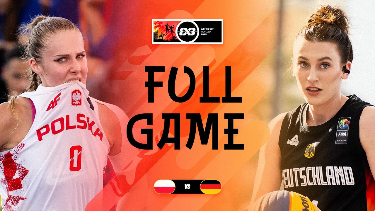 Poland 🇵🇱 v Germany 🇩🇪 | Women | Full Play-In Game | FIBA 3x3 World Cup 2025 | 3x3 Basketball